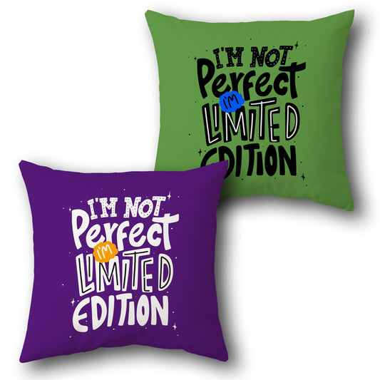 "Limited Edition" Design Cushion (Front & Back)