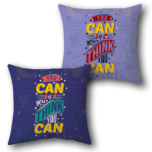 "You Can Think" Cushion (Front & Back)