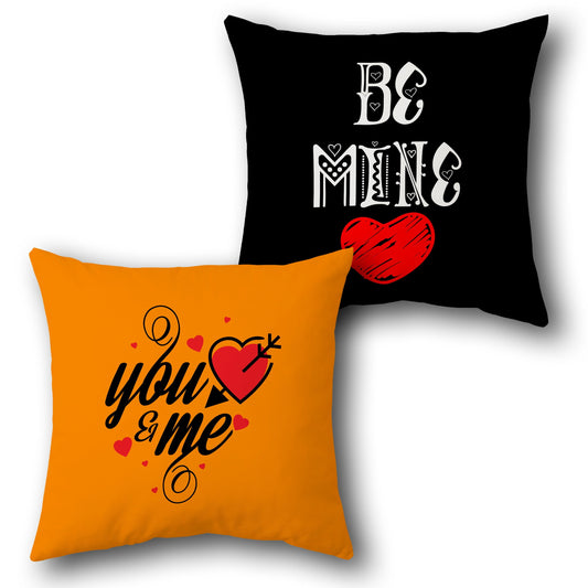 "You & Me" Cushion (Front & Back)