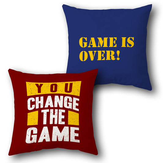 Change The Game Cushion (Front & Back)