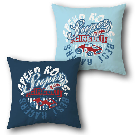 Super Turbo Racer Cushion (Single, Front & Back)