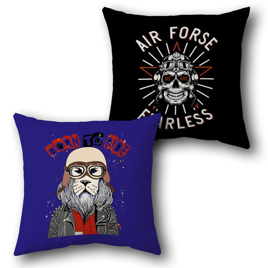 Air Force Fearless Rider Cushion (Front & Back)