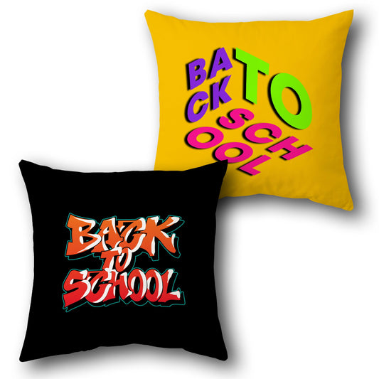 Back to School Cushion (Front & Back)