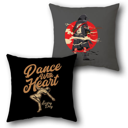 Dance with Heart Cushion (Front & Back)