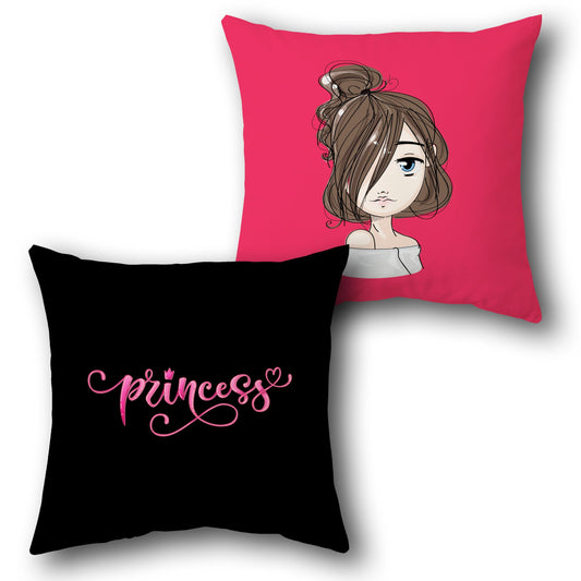 Princess Charm Cushion (Front & Back)