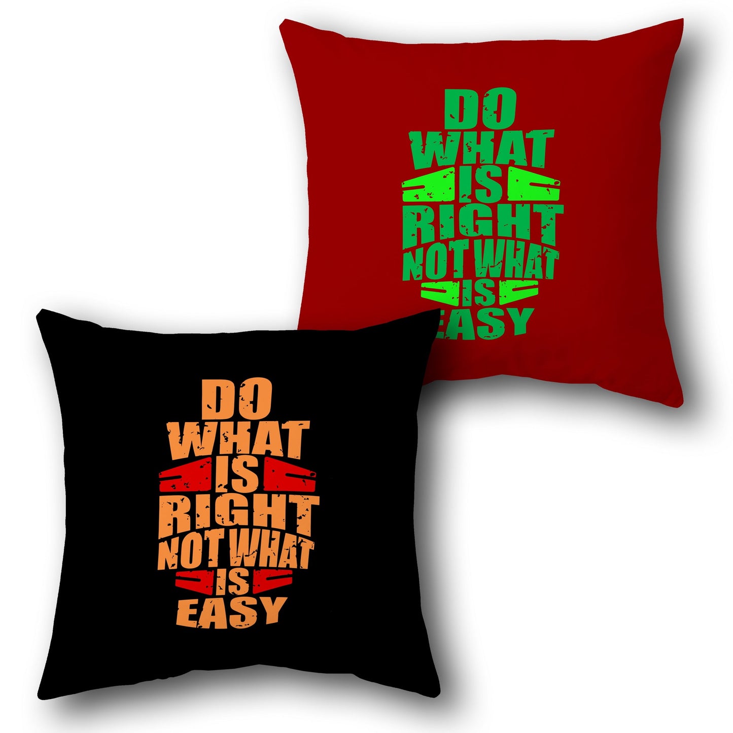 Do What Is Right Cushion (Front & Back)