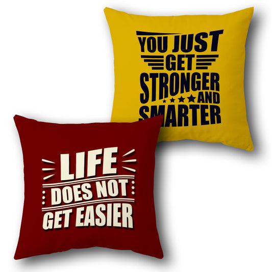 Stronger Smarter Cushion (Front & Back)