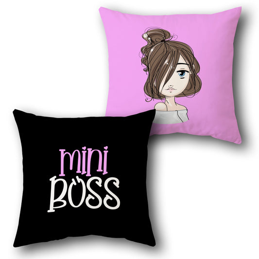 Mini Boss Cushion (Front & Back)