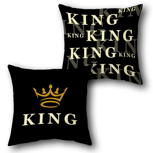 King Crown Cushion (Front & Back)