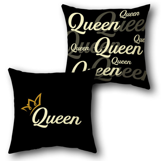 Queen Crown Cushion (Front & Back)