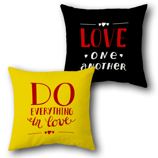Love One Another Cushion (Front & Back)