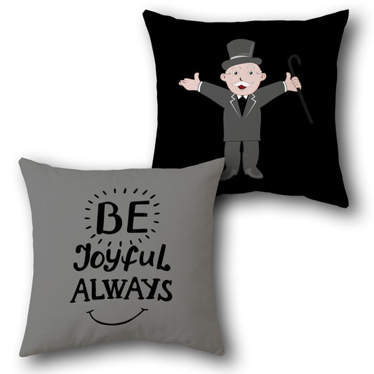 Be Joyful Cushion (Front & Back)