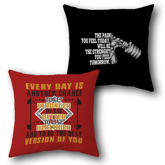 Stronger Tomorrow Cushion (Front & Back)