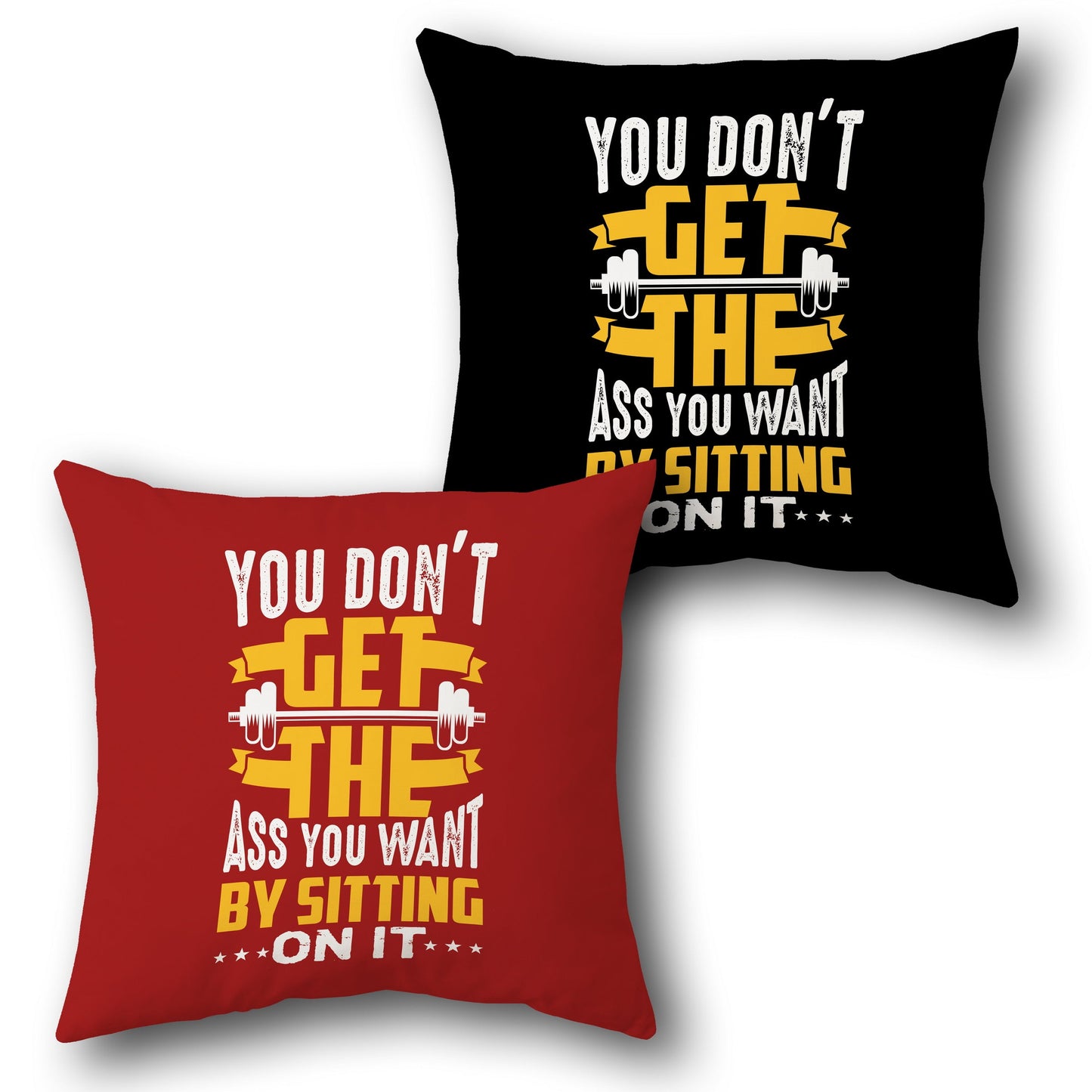 Ass You Want Cushion (Front & Back)