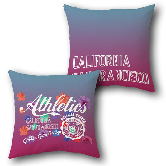 California San Francisco Athletics Cushion (Single, Front & Back)