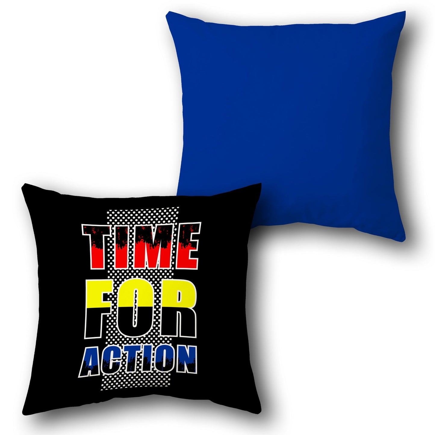 Time For Action Cushion (Front & Back)