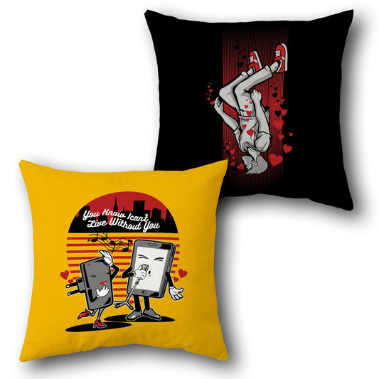 Can't Live Without You Cushion (Front & Back)