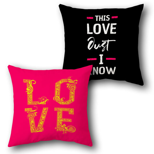 This Love Cushion (Front & Back)