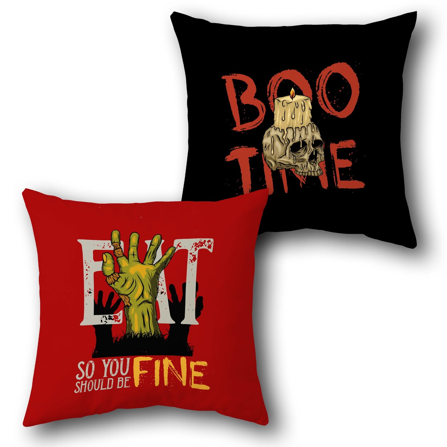 "Boo Time" Single Cushion (Front & Back)