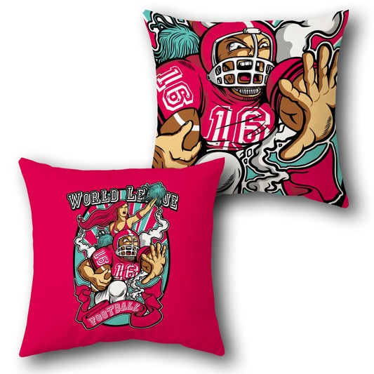 "World League Football" Cushion (Front & Back)