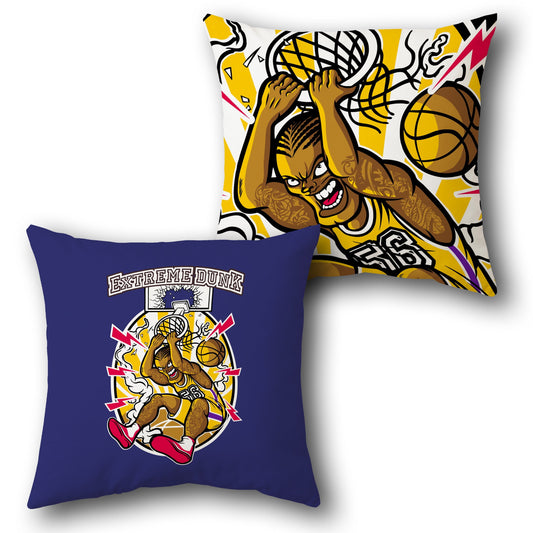 Extreme Dunk Basketball Cushion ( Front & Back)