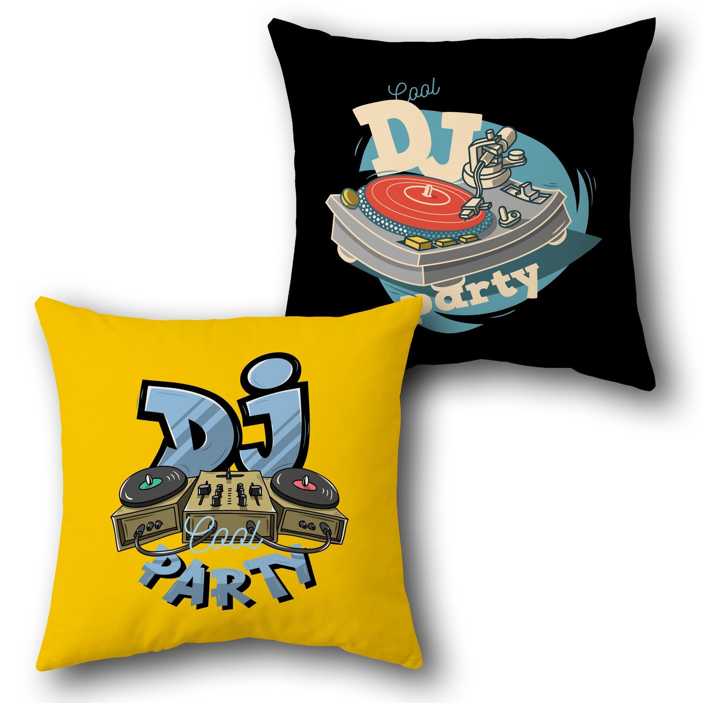 DJ Cool Party Cushion (Front & Back)