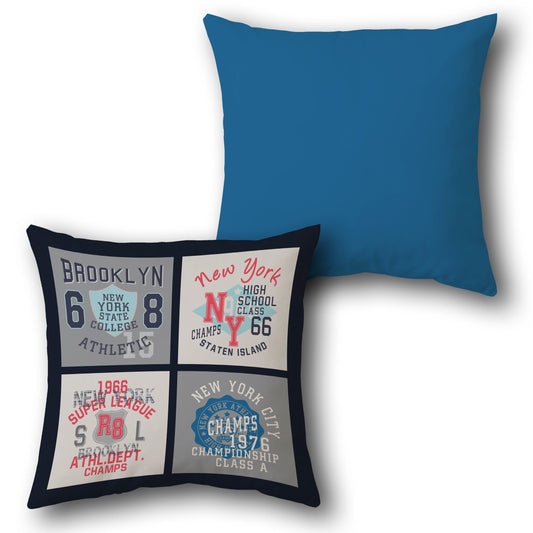 New York Champs Single Cushion (Front & Back)