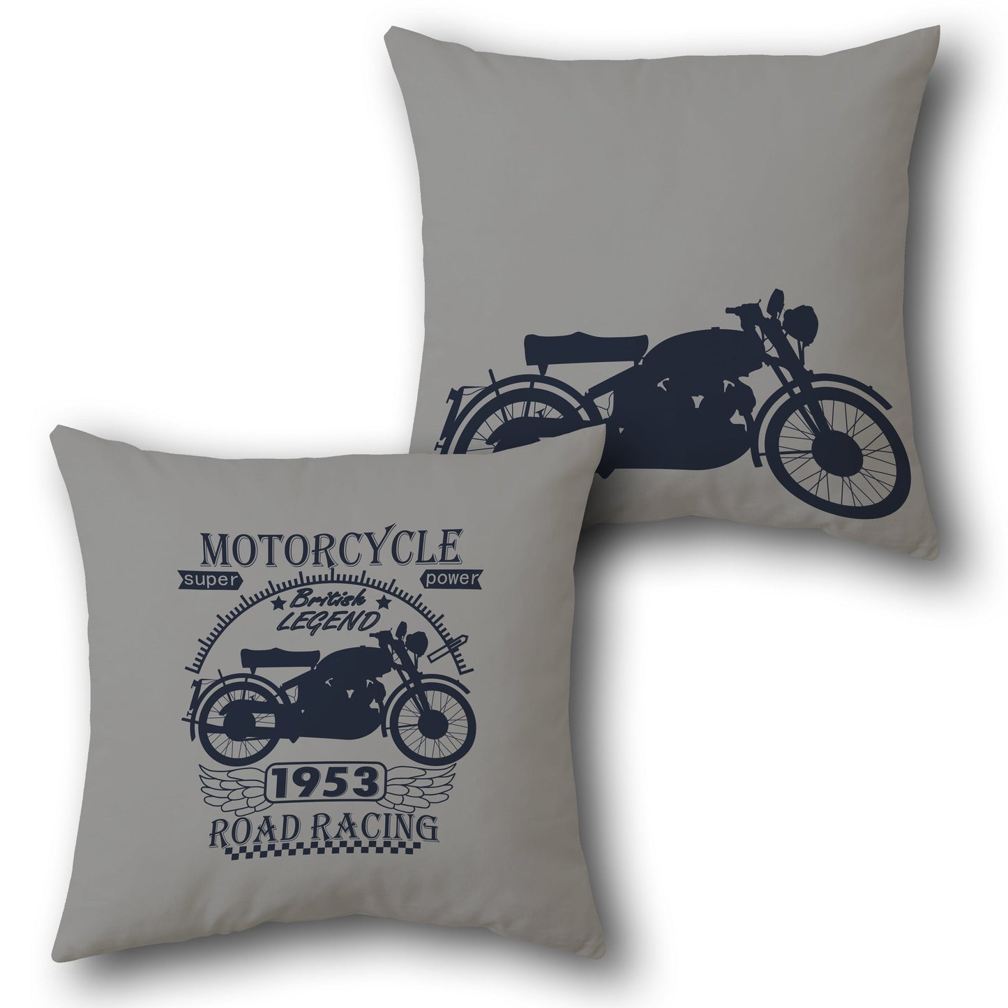 Motorcycle Legend Single Cushion (Front & Back)