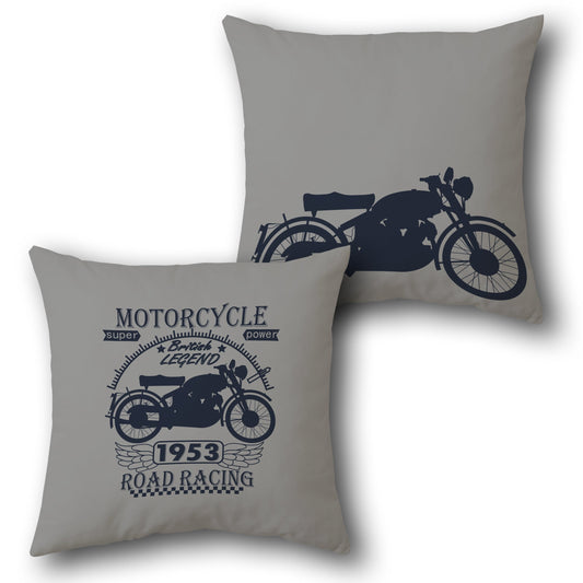 Motorcycle Legend Single Cushion (Front & Back)