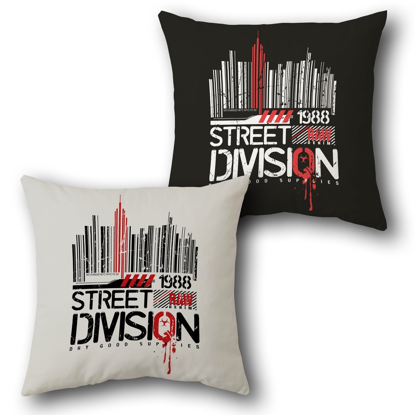 Street Division Single Cushion (Front & Back)