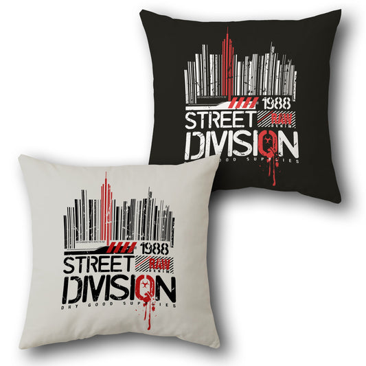Street Division Single Cushion (Front & Back)