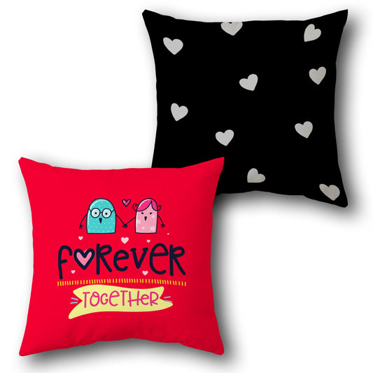 Forever Together Single Cushion (Front & Back)