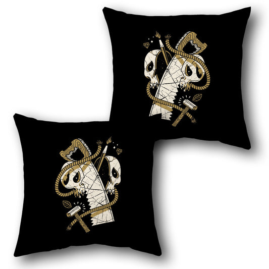 Skull Artistry Cushion (, Front & Back)