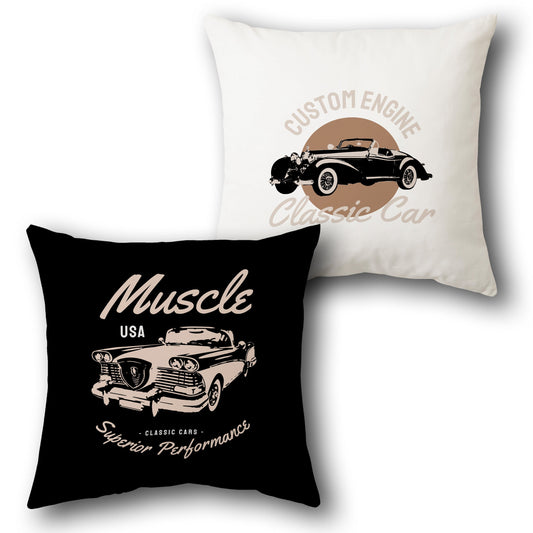 Muscle USA Classic Car Cushion (, Front & Back)