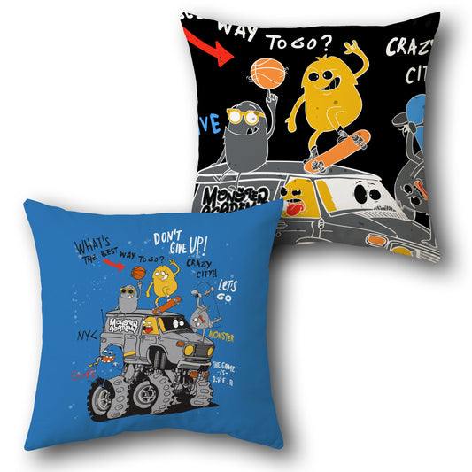 Monster Academy Cushion (Front & Back)