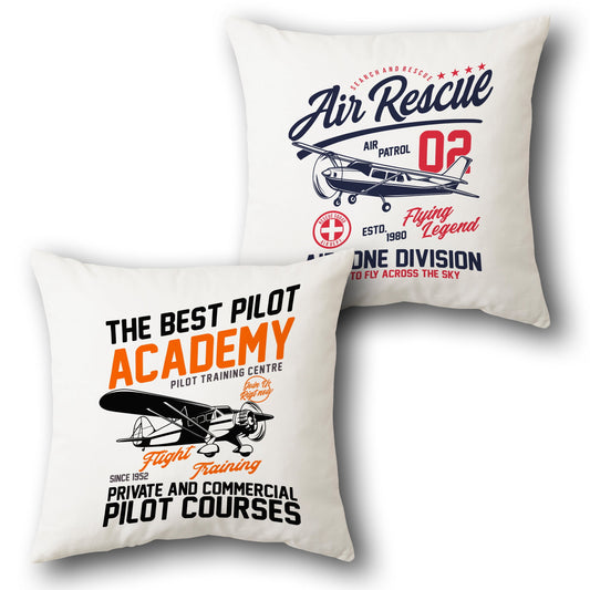 "Route 66 Road King Cushion" (Front & Back Design)