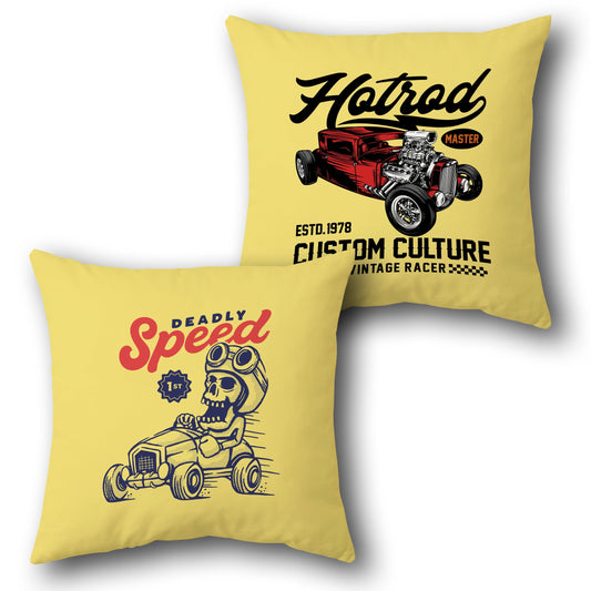 Hotrod Deadly Speed Cushion (Front & Back)