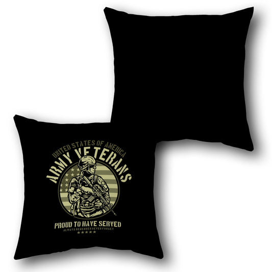 Army Veterans Cushion (Front & Back)