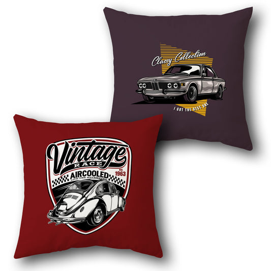 Vintage Race Classy Collection Cushion (Front & Back)