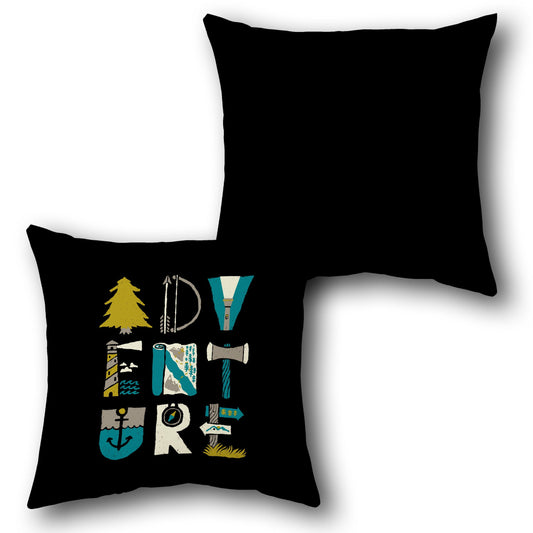 Adventure Explorer Cushion (, Front & Back)