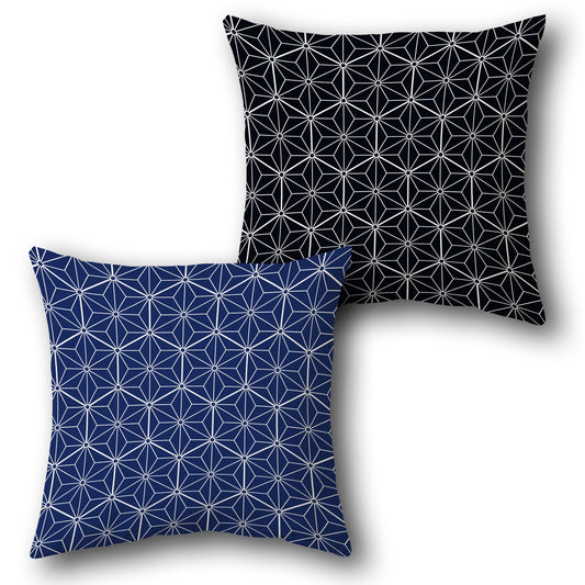 Star Geometric   Design Cushion Single (Front & Back)