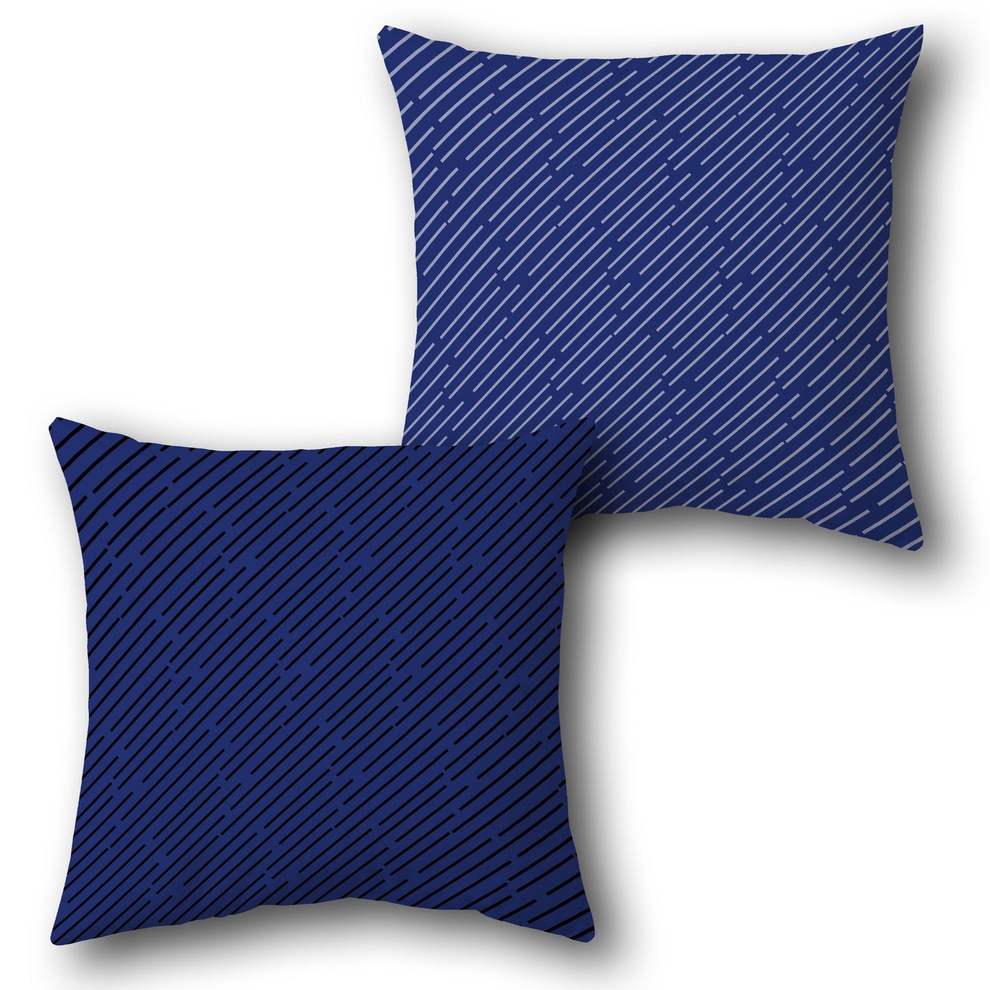 Striped Geometric   Design Cushion Single (Front & Back)