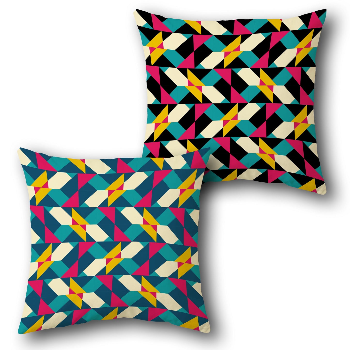Colorful Chevron   Design Cushion Single (Front & Back)