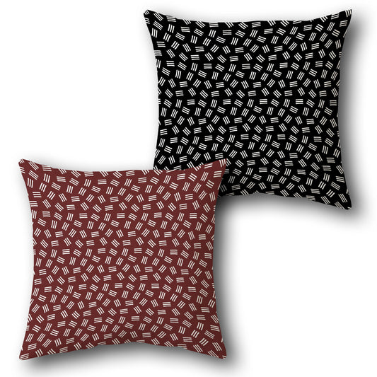 Minimalist Dash   Design Cushion Single (Front & Back)