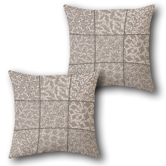 Paisley Patchwork  Design Cushion Single (Front & Back)