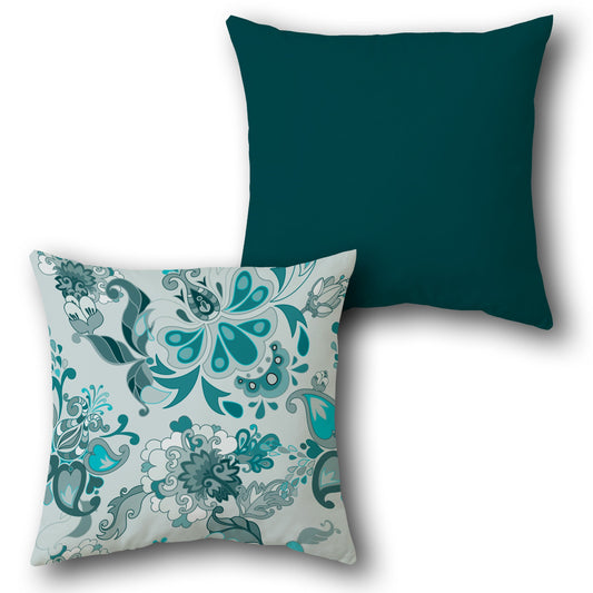 Coastal Waves  Design Cushion Single (Front & Back)