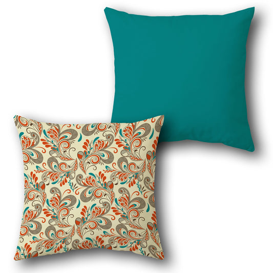 Snowy Peaks  Design Cushion Single (Front & Back)