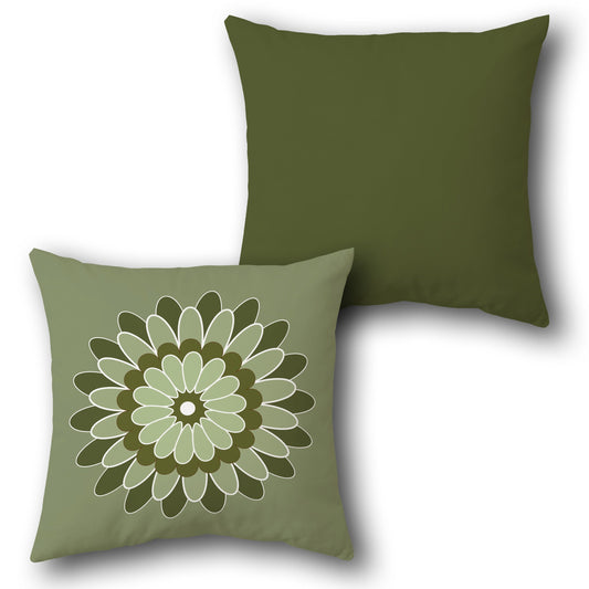 Layered Petal Cushion Single (Front & Back)