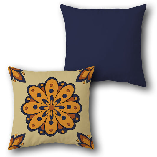 Vintage Floral Cushion Single (Front & Back)