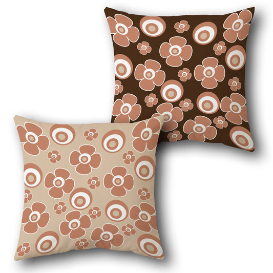 Scattered Bloom Cushion Single (Front & Back)